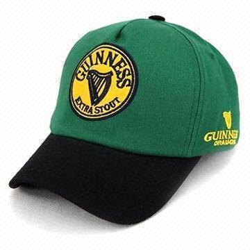 New promotional cap with applique embroidery