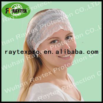 Disposable Elastic Non woven Headband With 4 Elastics(10091)