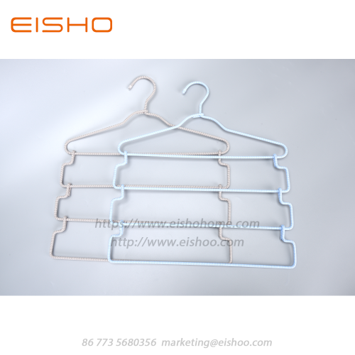 EISHO 4 ​​Tier 꼰 코드 행거 다이아몬드 패턴