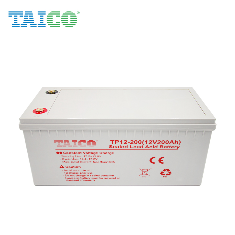 solar deep cycle battery 12v 200ah gel battery for Puerto Rico