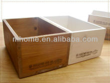 ZAKKA style wooden home storage box