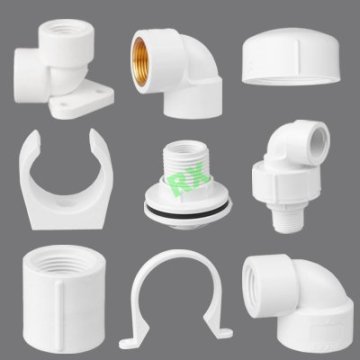 PVC plumbing fittings