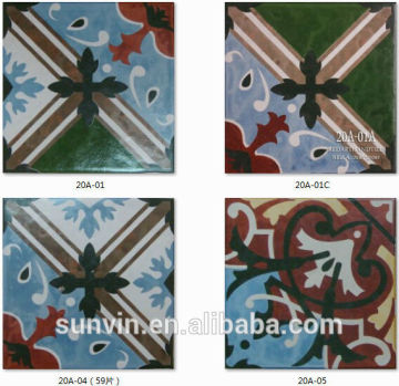 200x200mm Floor and Wall Hand Painted Decorative tiles