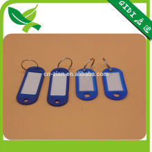 Hard plastic luggage tag