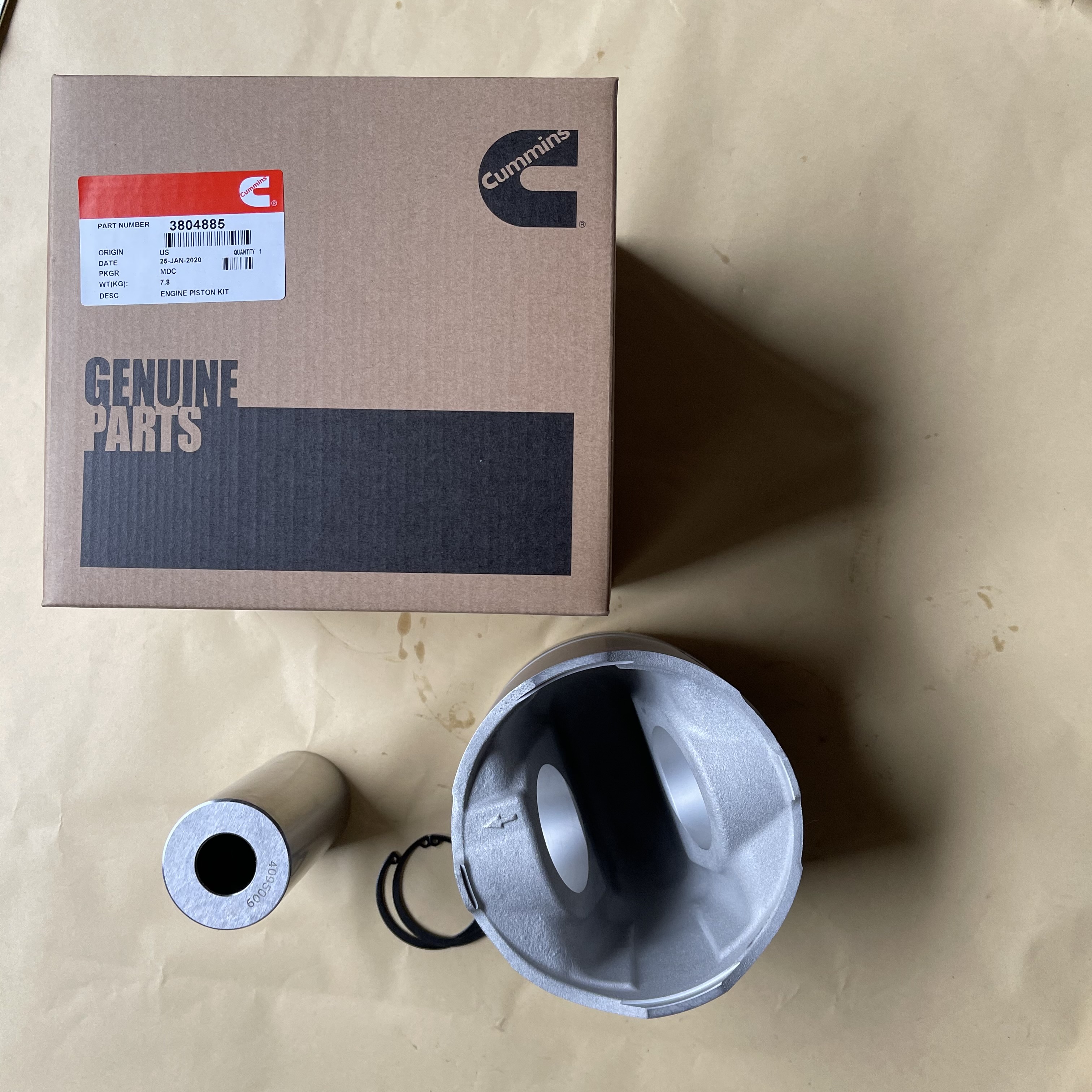 Genuine Cunmmins KTA50 K50 liner cylinder kits 3022157