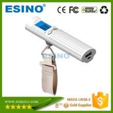 electronic digital weighing scale power bank with LED flashlight buy a luggage scale