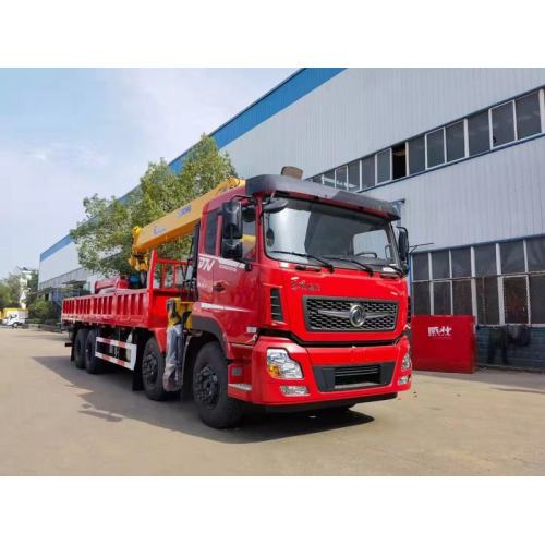 dongfeng telescopic boom truck mounted crane in dubai