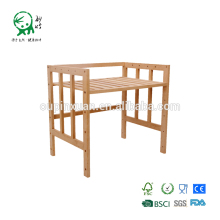 Factory bamboo microwave oven rack kitchen shelf