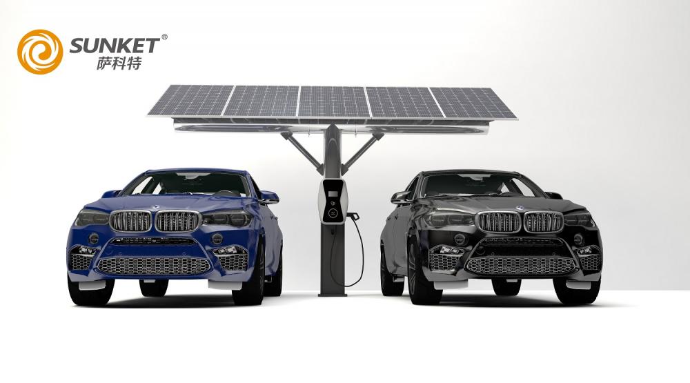 Solar Carport Monting Ket Solar System für E3