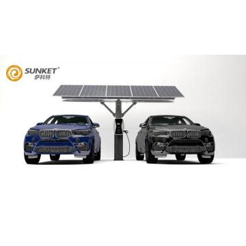 Sistema solar de montagem em garagem solar para E3