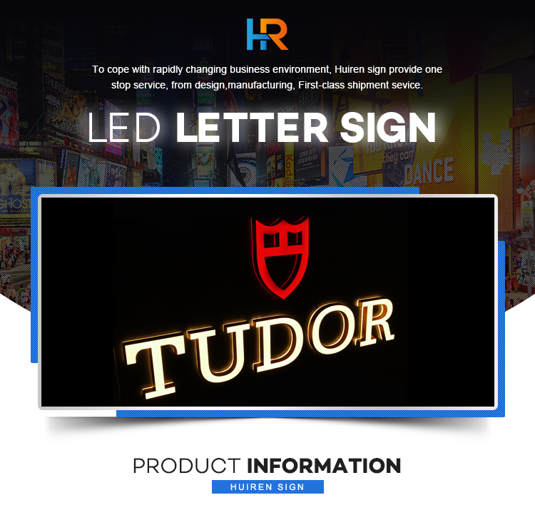 Custom Advertising LED Acrylic Led Letter Sign for Store/Home/Holiday Decoration/ Exhibition/ Christmas