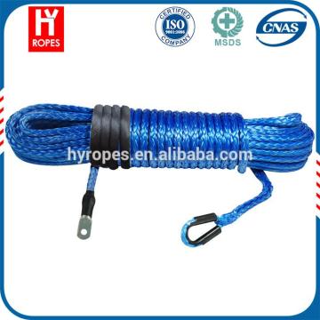 HYropes spectra wakeboarding winch rope/ color kevlar winch rope/ 6mm braid winch rope
