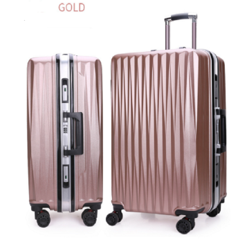 ABS aluminum alloy rod universal wheel luggage