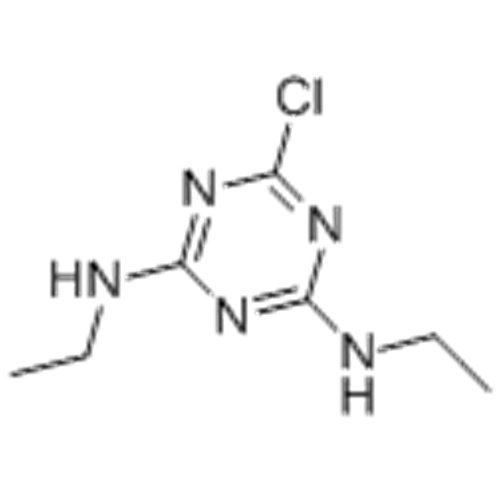 1,3,5-Triazina-2,4-diamina, 6-cloro-N2, N4-dietil-CAS 122-34-9