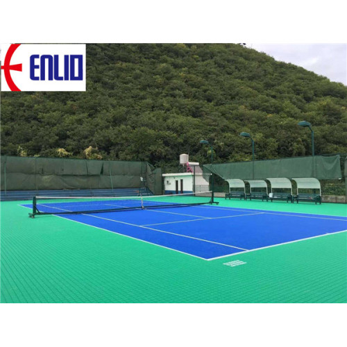 Enlio Tennis Courts Carrelage Sols Sportifs