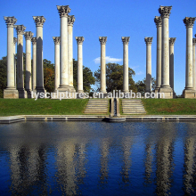 European style design architectural stone marble Corinthian order column for building decoration