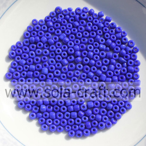 New Style Of Beads Sparking Solid Round Glass Seed Beads With Hole