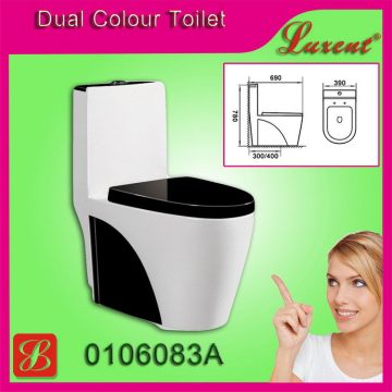 Color sanitary Washdwon one pc Toilet