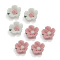 Wholesale 100pcs Flatback Resin Flower Cabochon Charms DIY Art Decor Home Handmade Ornament Hair Accessories