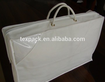 Clear PVC bag for quilt, bedding