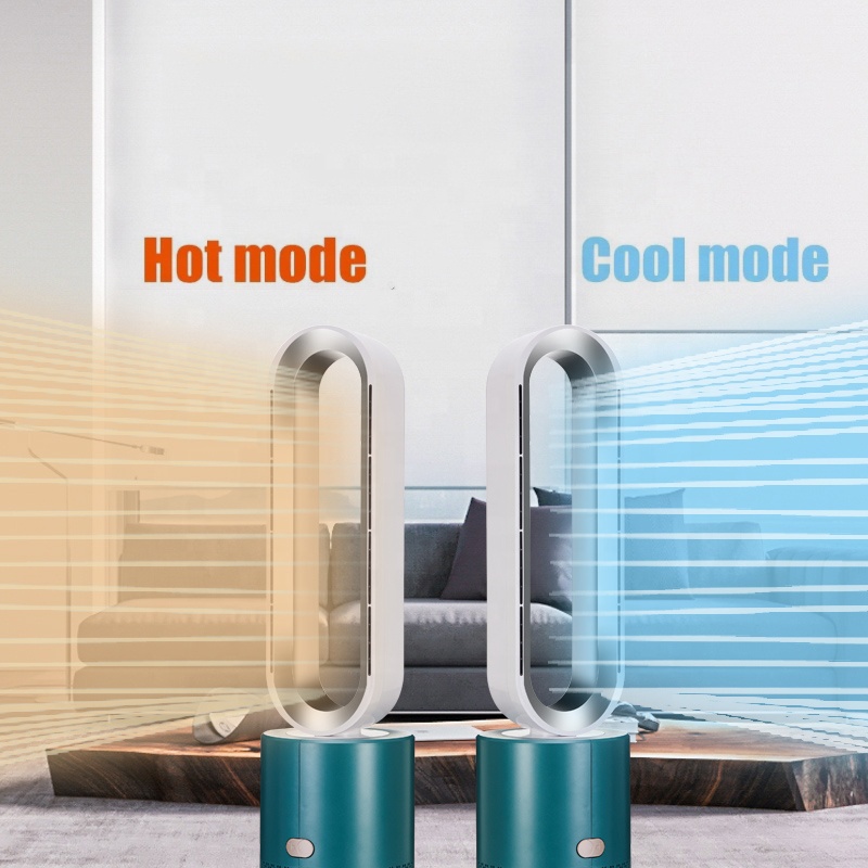 Household Heat Cool Bladeless Fan Air Purifier