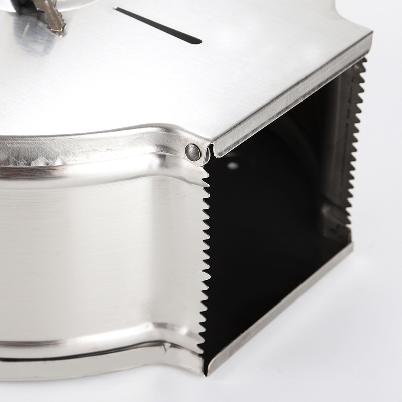 ITAX Stainless Steel Toilet Paper Jumbo Roll paper Towel Holder paper Dispenser for toilet of hotel hospital school