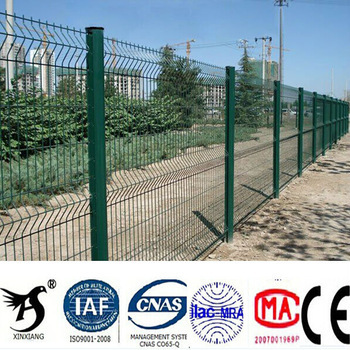 Powder Coated galvanized steel fence panel