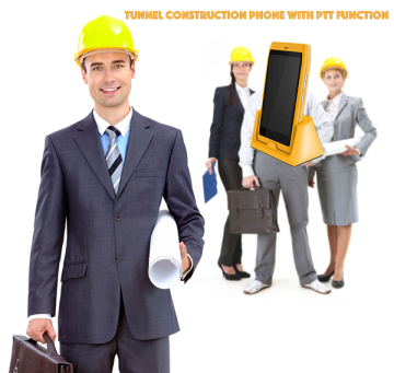 Tunnel construction Phone With PTT