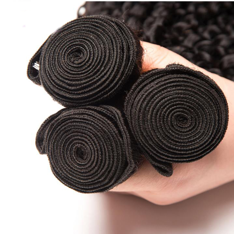 Cuticle Aligned Virgin Mongolian Kinky Curly Human Hair Crochet Braids  In South Africa, Kinky Hair Vendor Ombre With Closure