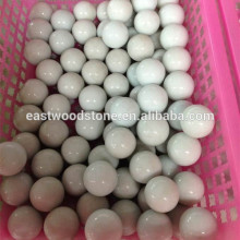 white round marble glass balls