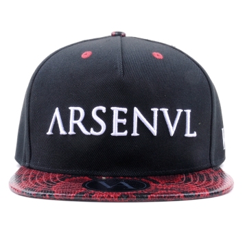 Wholesale 6 panel fitted leather brim snapback cap