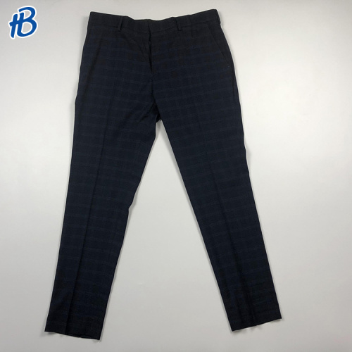 Hot selling Blue pinstripe trousers for men