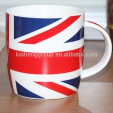 refined fashion porcelain mug, sublimation printing mug, cola mug cup