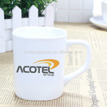 Glazing decal style ceramic coffee mug