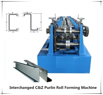 Roll Forming Machine for C Purlin & Z Purlin