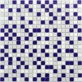 Glass mosaic for bathroom decoration