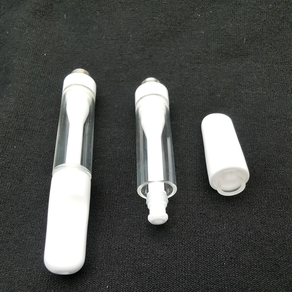 Hot Selling Ceramic Coil Heating Cbd Oil Vape Cartridge 1ml Atomizer