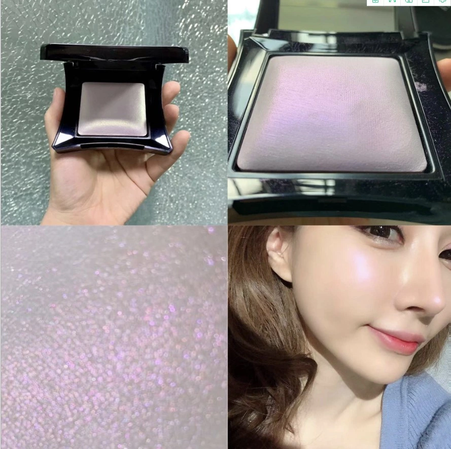 Private Label Single Gillter Face Highlighter Makeup Super High Pigment Baked Highlighter