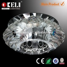 surface mounted clear crystal cheap decoration spotlight