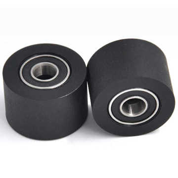 tensioner roller guide sprockets pu rolling wheels and escalator tension rollers