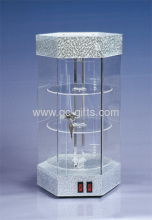 Lockable Hexagon Acrylic Display Cabinets?
