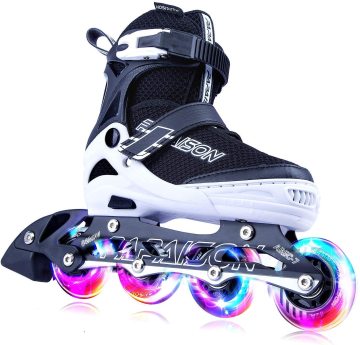 Outdoor Roller Skates With Full Light Up Wheels