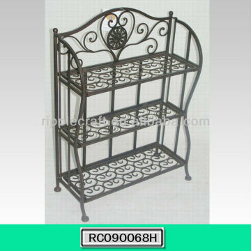 Newly Design Antique Brown Bakers Rack