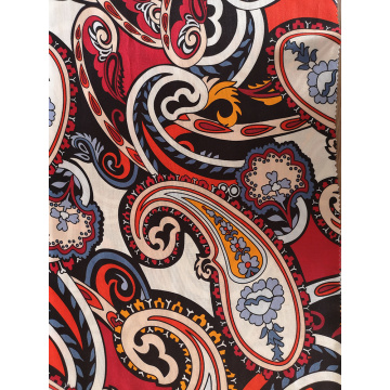 Pasiley Design Rayon Challis 32S Printing Fabric