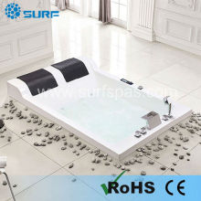 Discount Couple Massage Whirlpool Bath Tub with Double Seats (SF5C003)