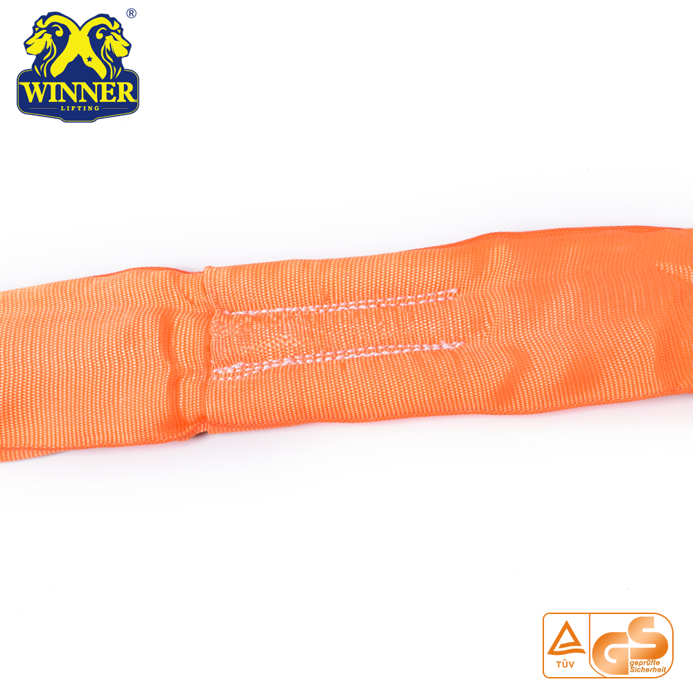 Polyester Heavy Duty WLL 10 Ton Polyester Round Sling