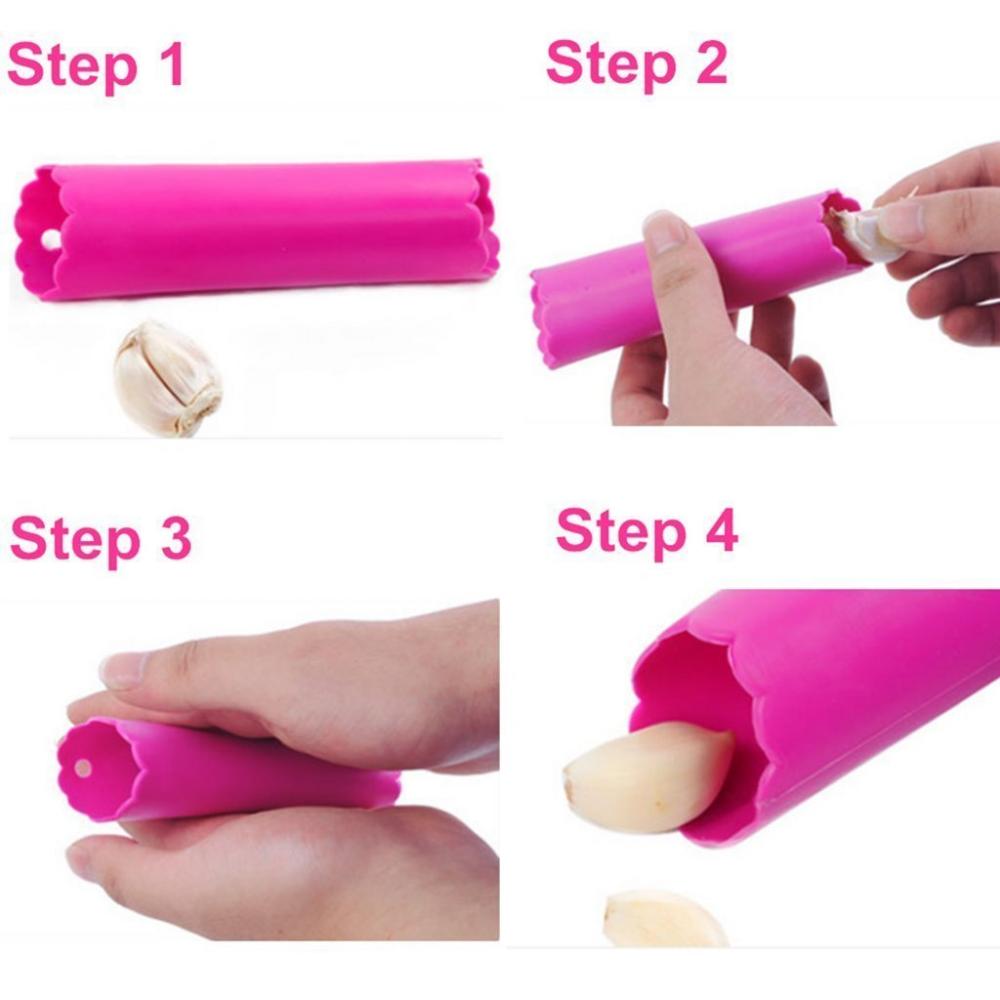 Silicone Garlic Roller Peeler Tube Kitchen Tools