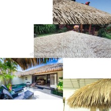 Decorative palm leaves for tiki hut roof