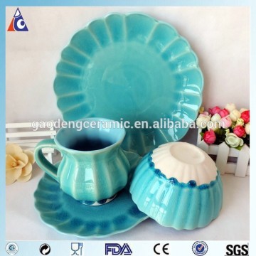 Blue germany porcelain dinnerware / sets ceramic dinnerware