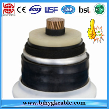 500kV CU/XLPE/CAS/PVC High Voltage Cable 1x1200